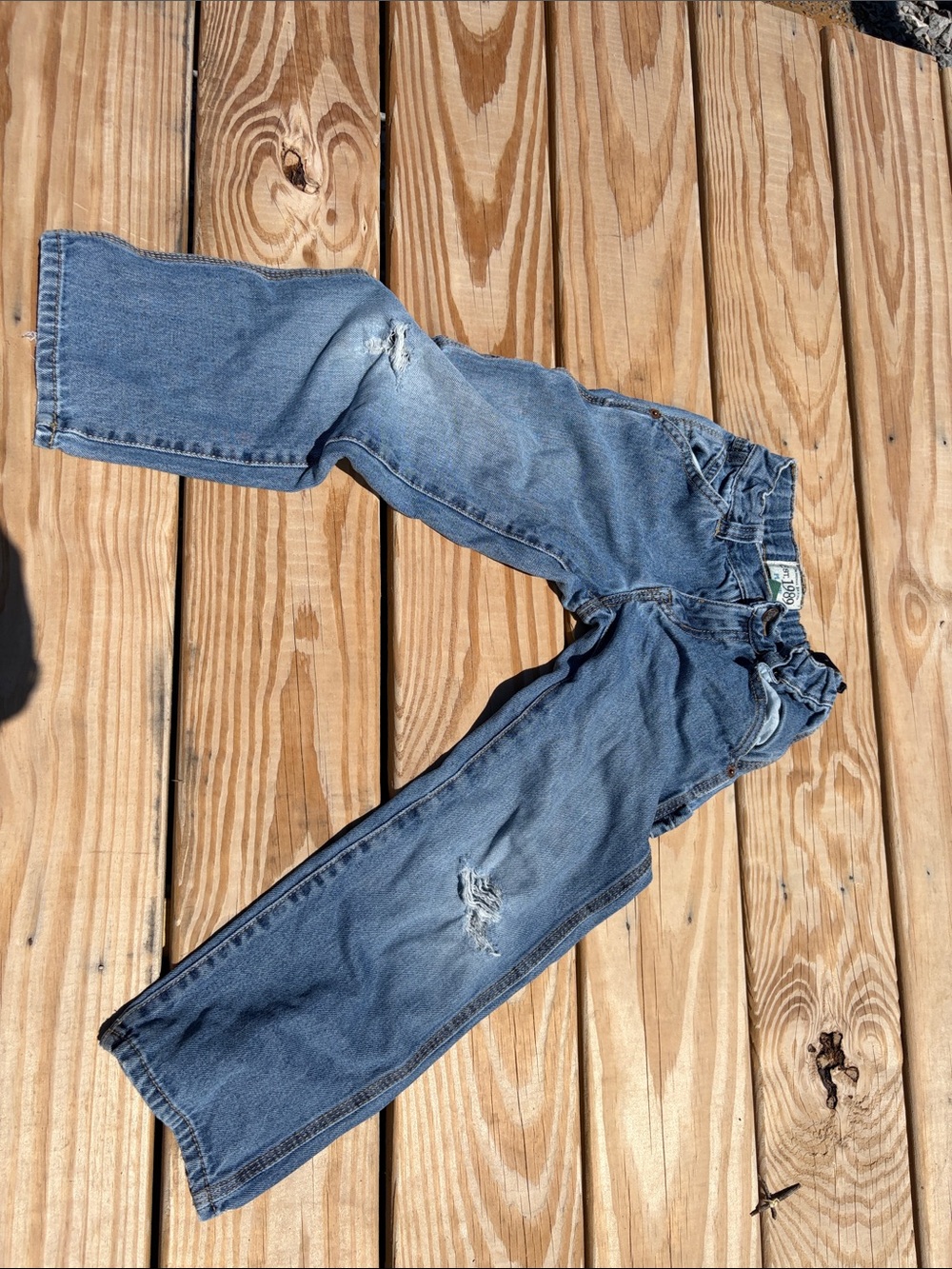 The Children's Place Blue Distressed Kids' Jeans